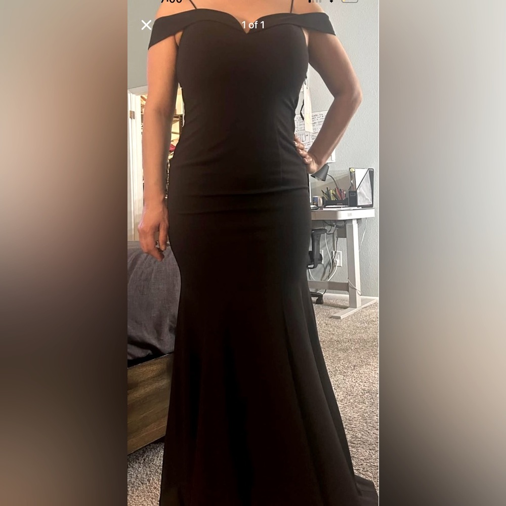 Cinderella Black Gown for Cocktail